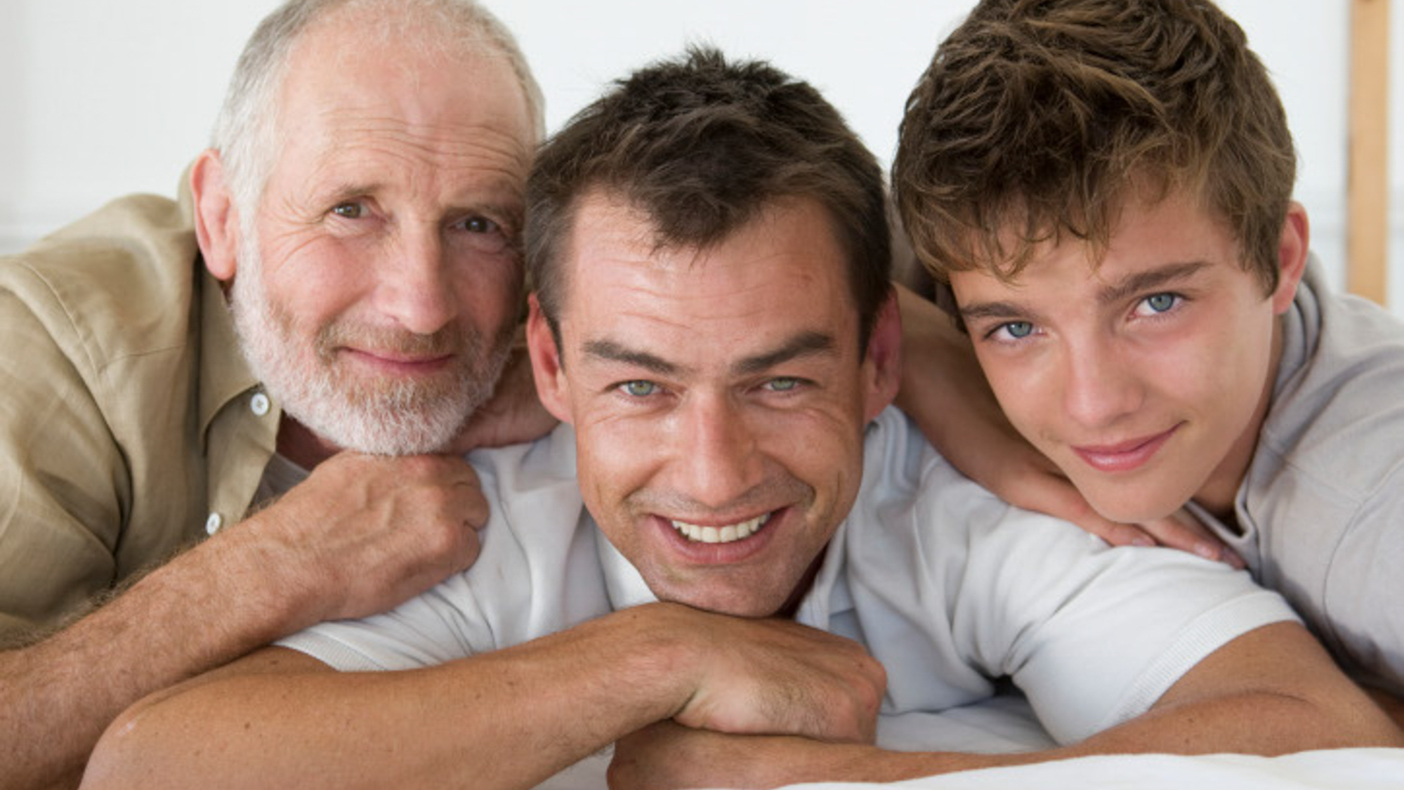 happy men in friendship