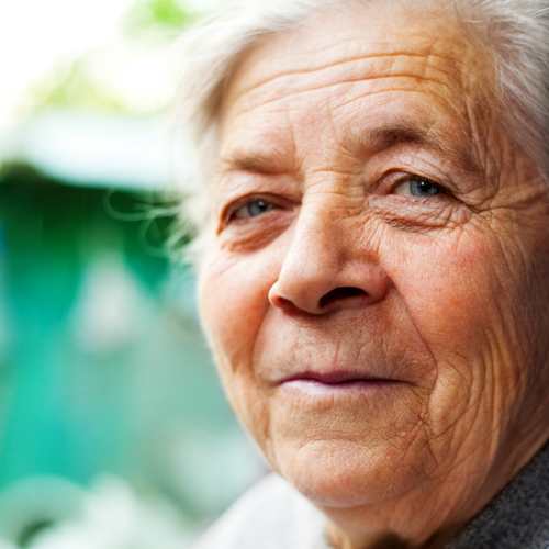 Granny smiling