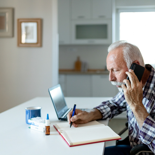 telehealth visit image