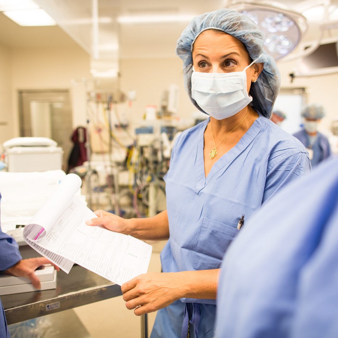 doctors conferring