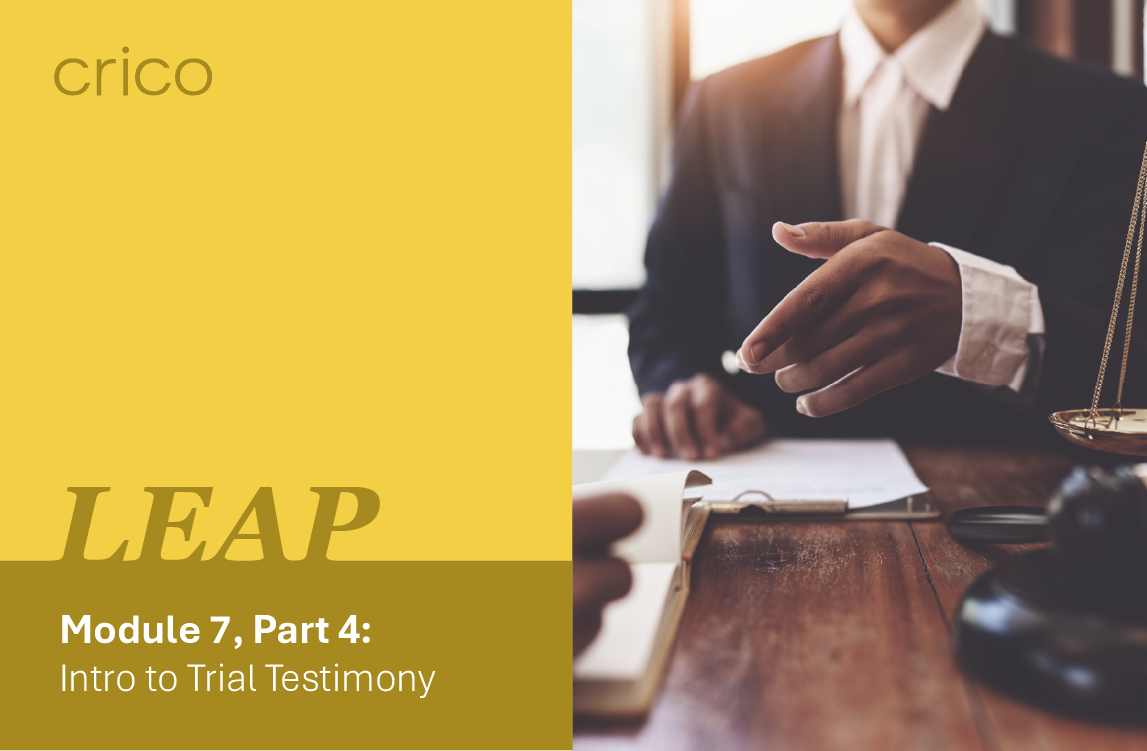 Picture of LEAP Module 7, Part 4 with extended hand near it