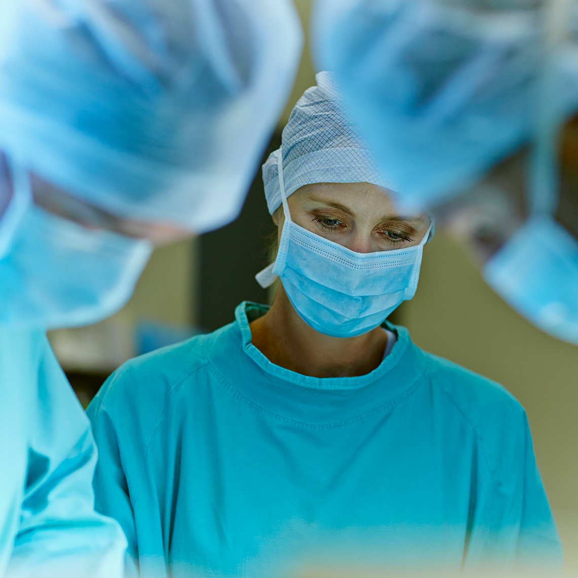 a group of surgeons